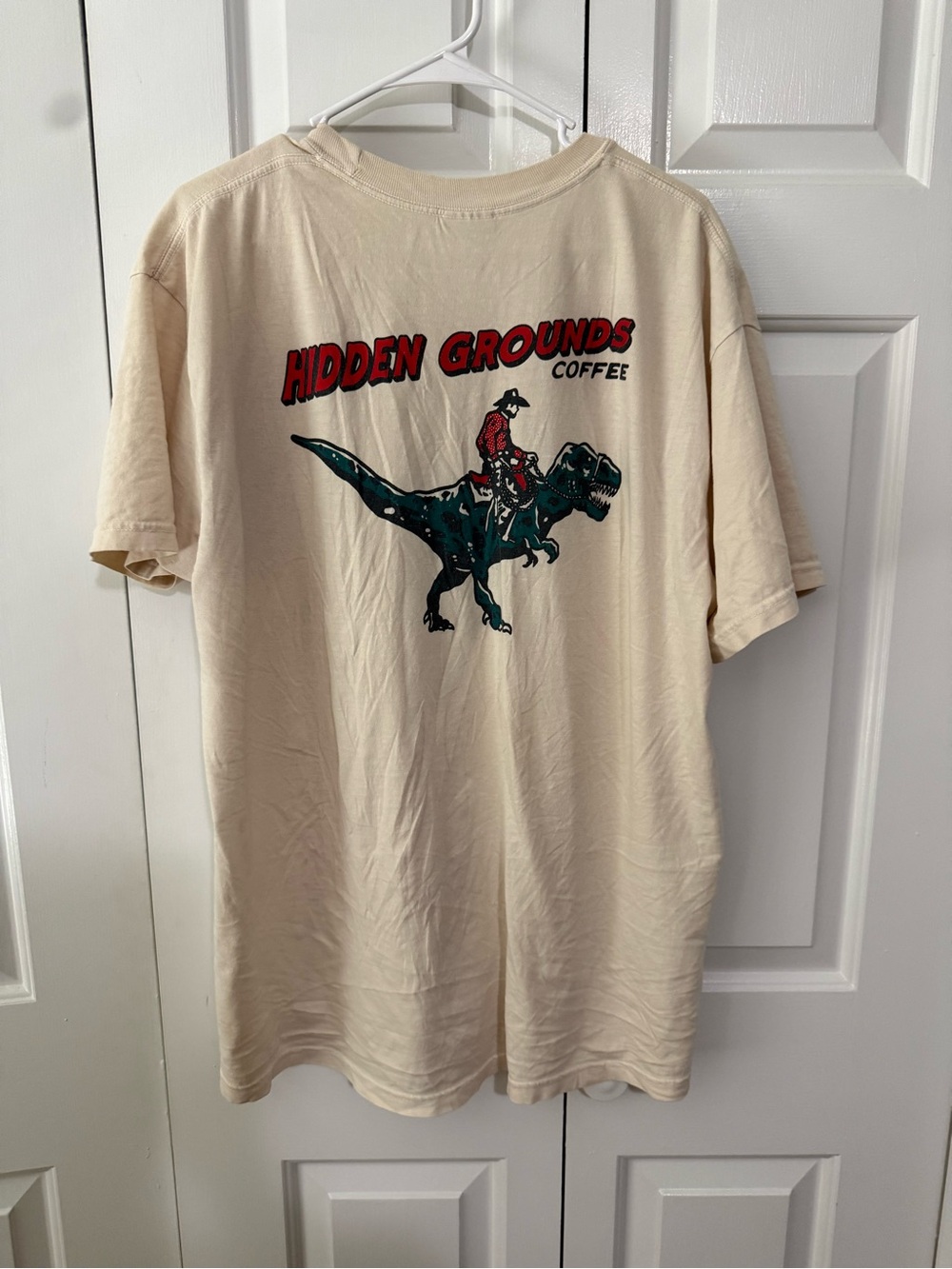 “Hidden Grounds” Cowboy limited edition dinosaur t shirt - Picture 8 of 8